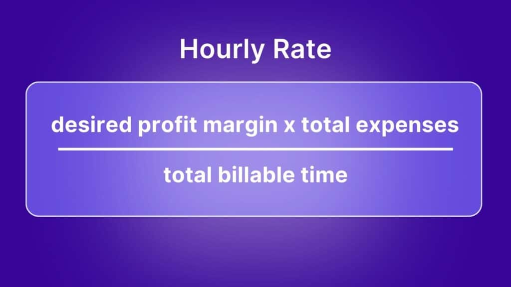 how to calculate an hourly rate